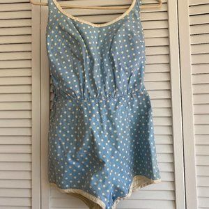 Vintage Polka Dot Playsuit